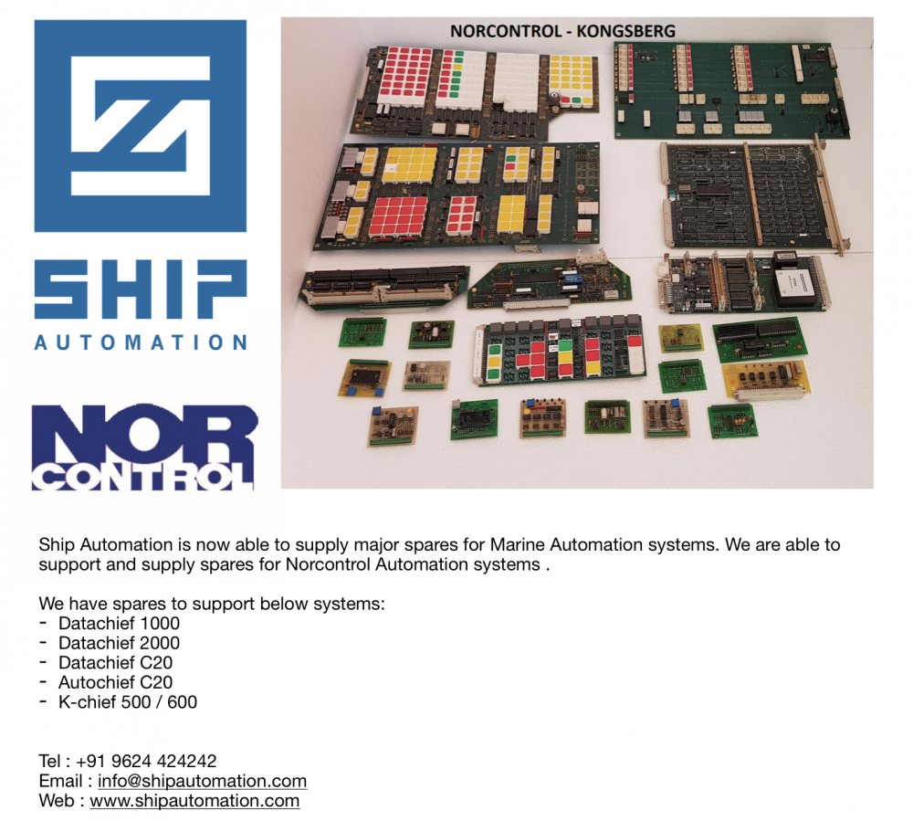 Norcontrol Automation spares