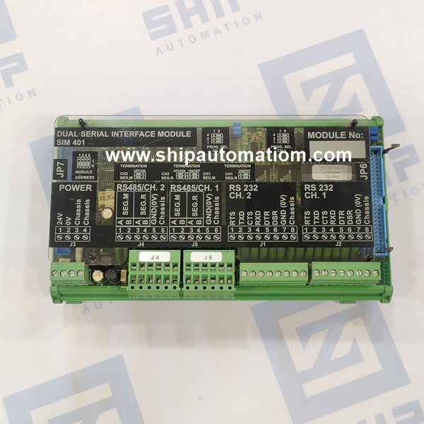 SAM Electronics – Lyngso Marine SIM 401 | Dual Serial Interface Module