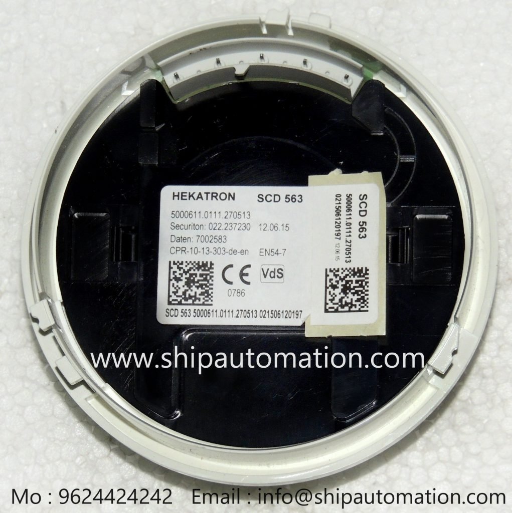 HEKATRON SCD &#8211; 563 SMOKE DETECTOR