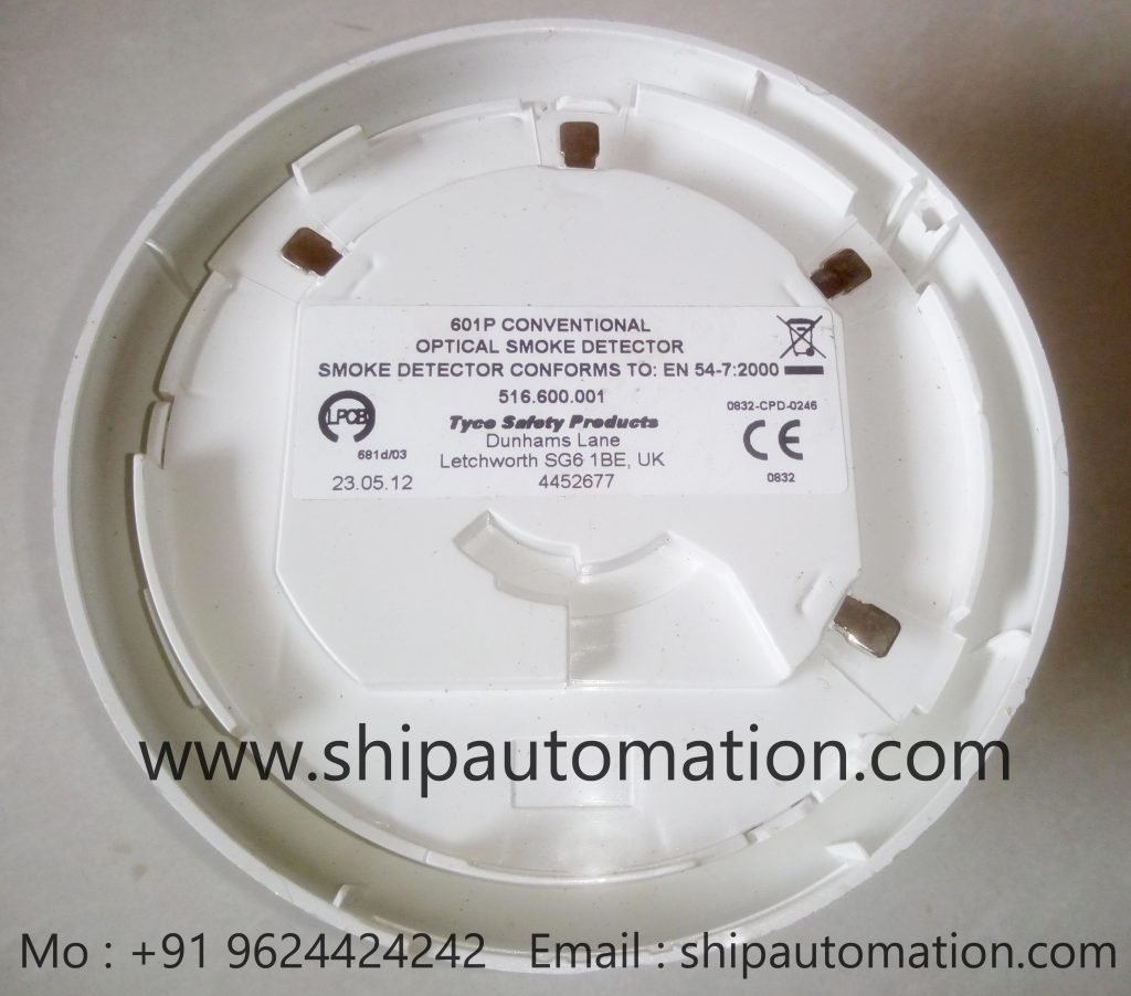 Tyco : 601 P Conventional Optical Smoke Detector