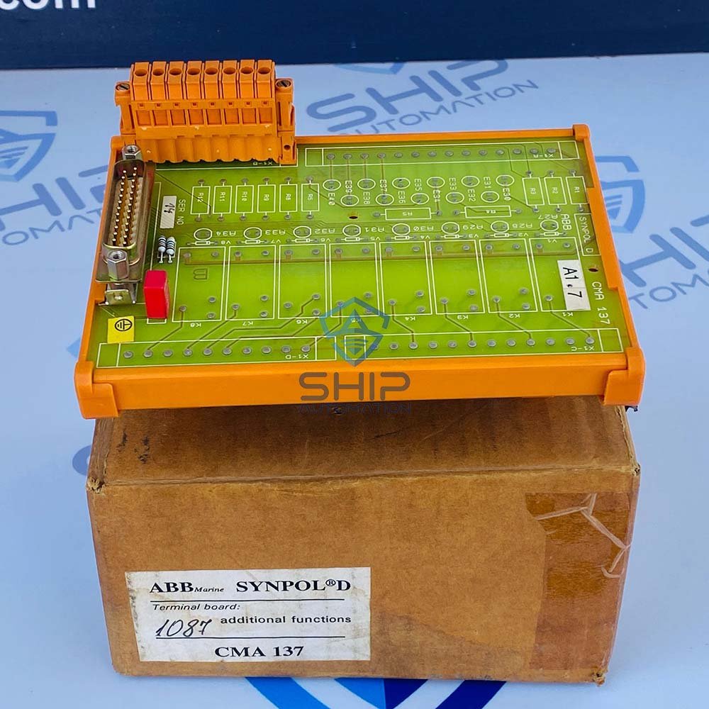 ABB CMA 137 | Synpol D Terminal Board (3DDE 300 417)