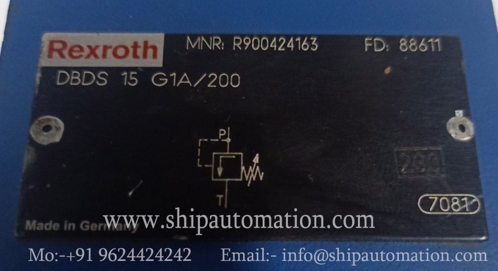 REXROTH : DBDS 15 G1A/200