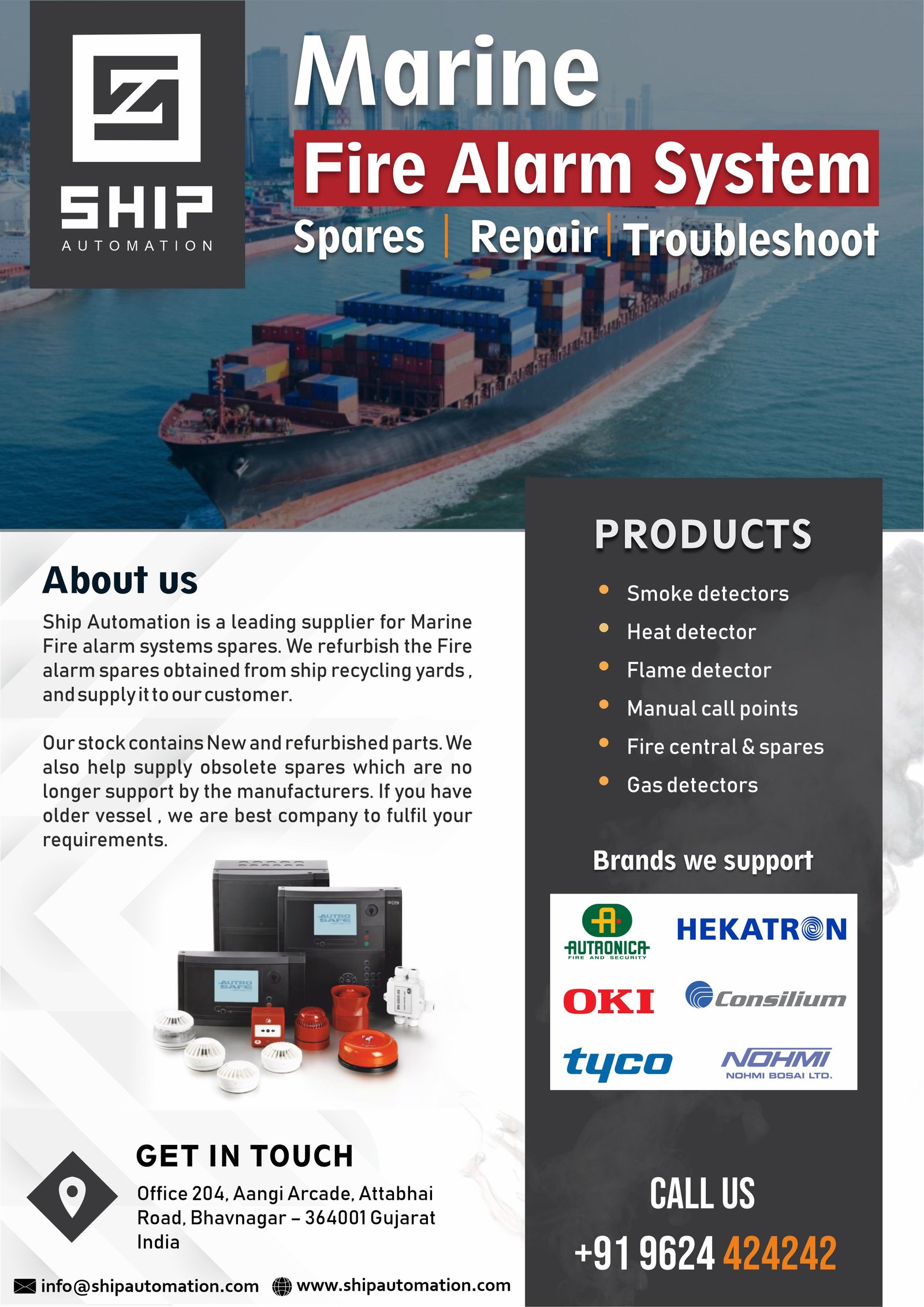 Marine Fire Alarm systems