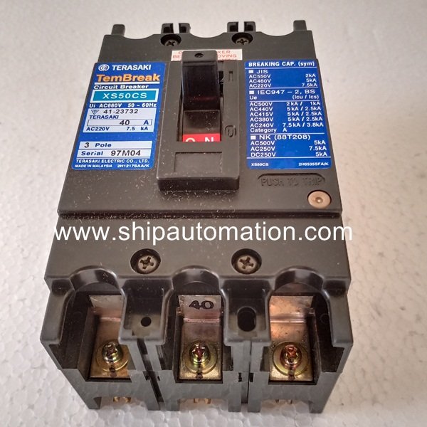 Terasaki XS50CS Circuit Breaker (40A)