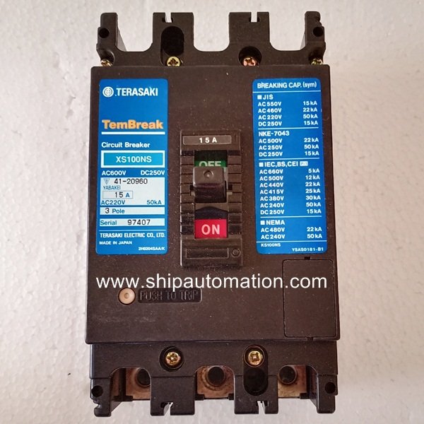 Terasaki XS100NS Circuit Breaker (15A)