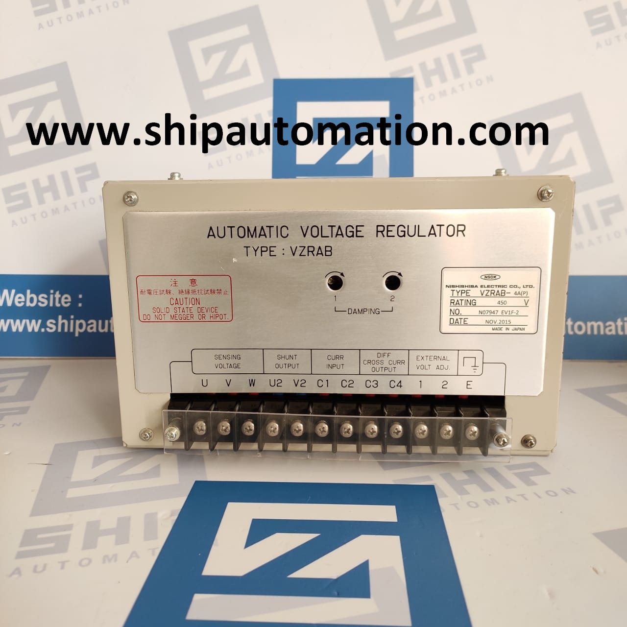 NSDK Nishishiba VZRAB-4A(p) | Automatic voltage regulator