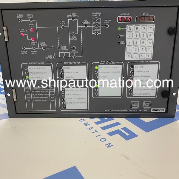 Nabco M-800 II Main Engine control System Panel