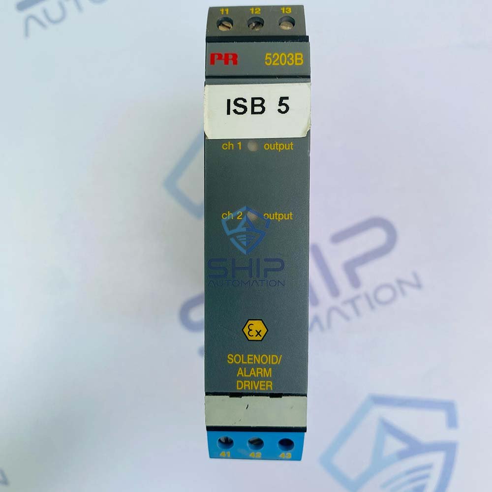 PR Electronics 5203B | Solenoid/Alarm Driver