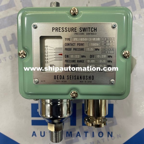 Ueda Seisakusho PL-650-3-R3B | Pressure Switch