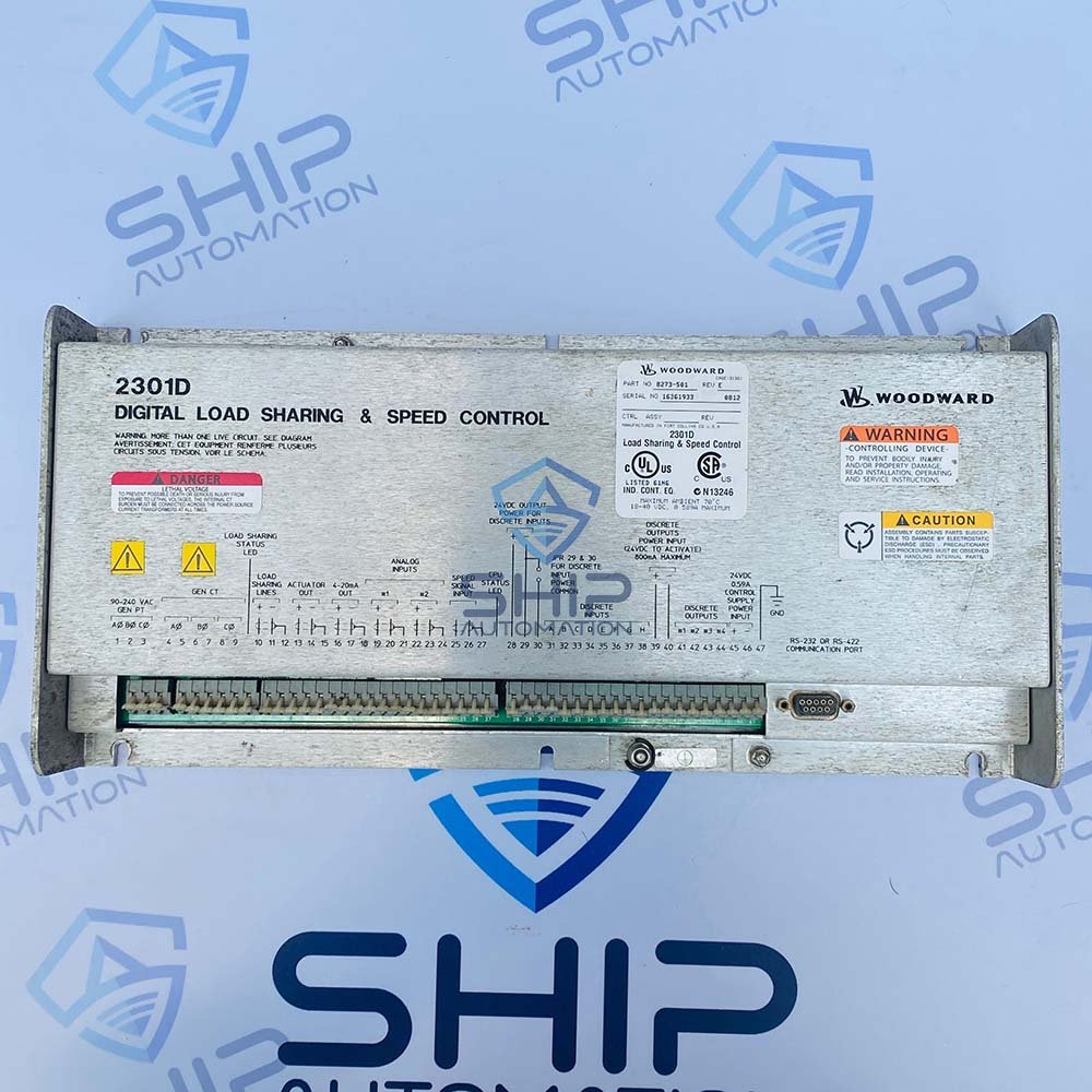Woodward 2301D | Digital load Sharing & Speed Control (8273-501)