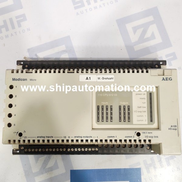 AEG Schneider 110 CPU 612 03 | Micro CPU