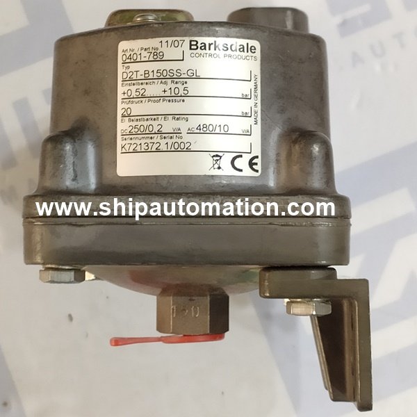 Barksdale D2T-B150SS-GL | Pressure switch