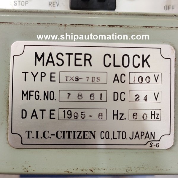 Citizen TXS-7DS | Master Clock