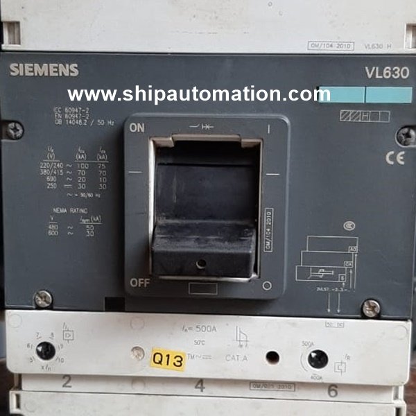 Siemens VL630 | Circuit Breaker | Circuit breakers | Ship Automation