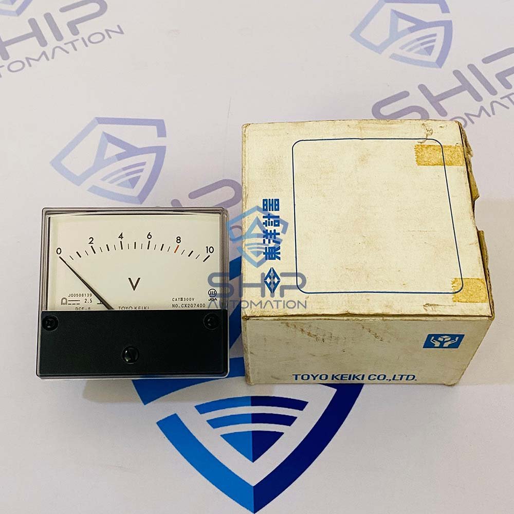 Toyo Keiki DCF-8 | AMP Meter (0…..10 V)