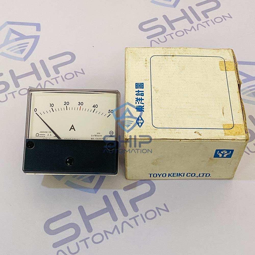Toyo Keiki DCF-8 | AMP Meter (0…50V)