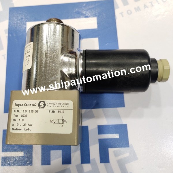 Eugen Seitz AG 1538 | Solenoid Valve