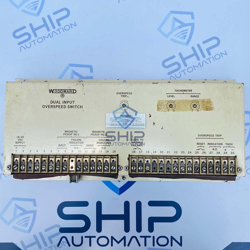 Woodward 8272-479 | Dual input Overspeed Switch
