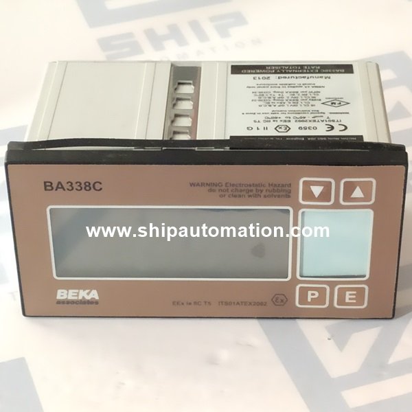 Beka -BA338C | Externally powered pulse input rate totaliser