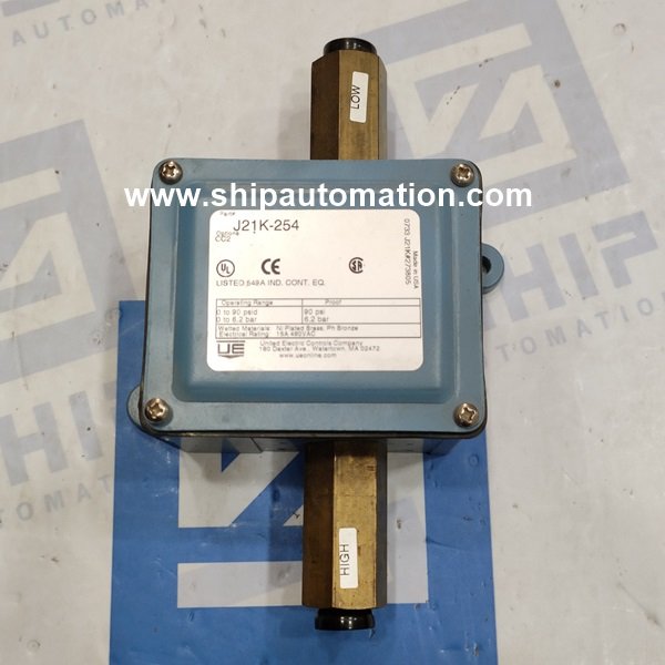 United Electric J21K-254 | Differential Pressure switch