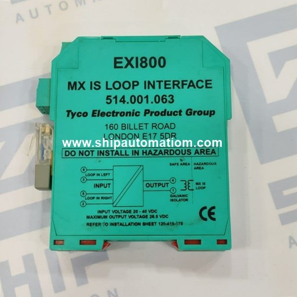 Tyco EXl 800 | MX IS Loop Interfase