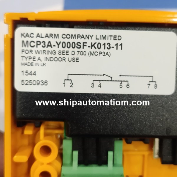 KAC Alarm Company MCP3A | Manual Call Point | Fire Detection | Ship ...
