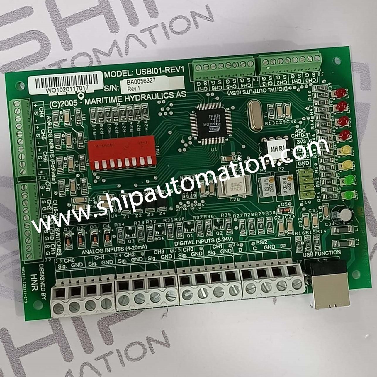 Maritime Hydraulics AS USBI01-Rev1 | PCB