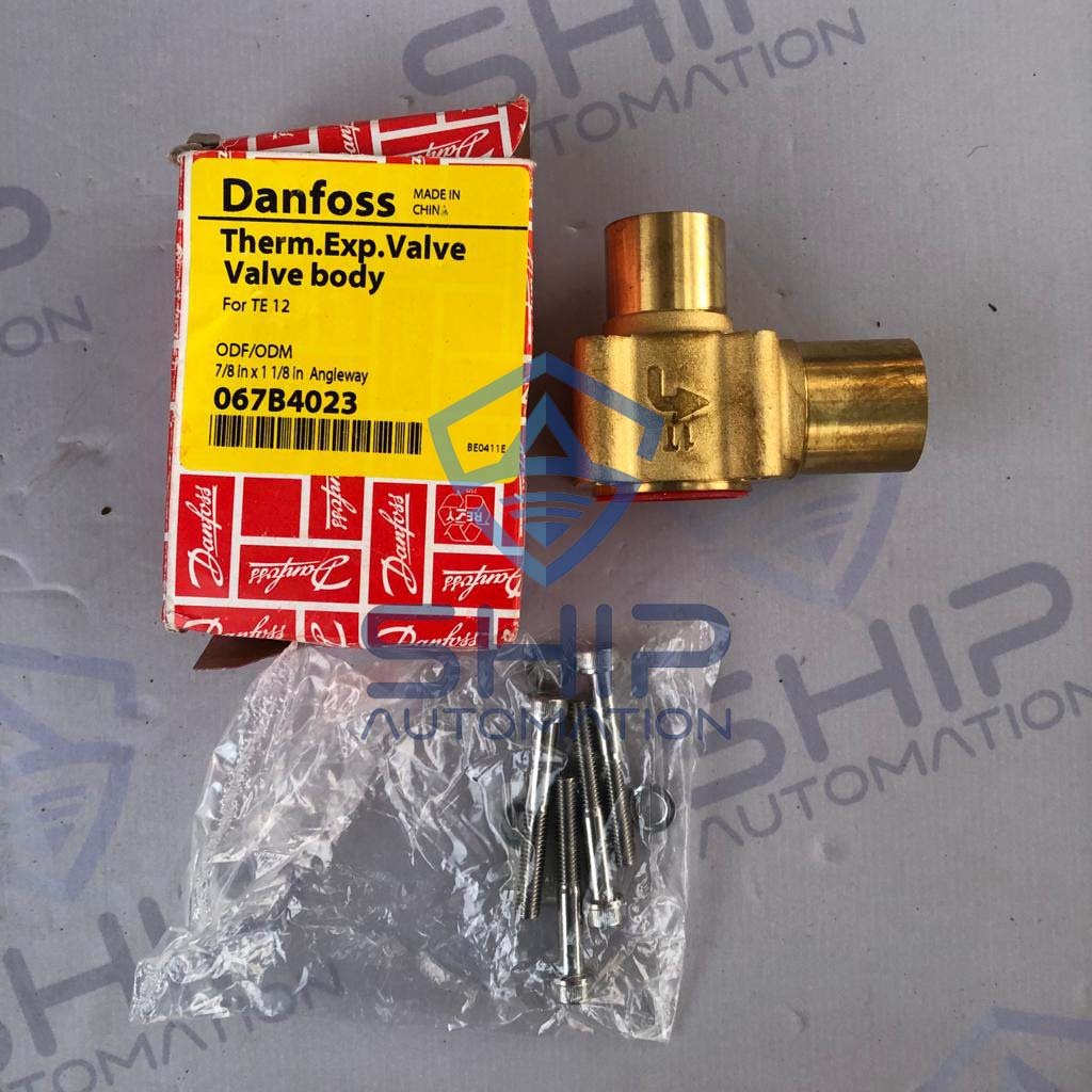 Danfoss 067B4023 TE 12 | Valve Body For Expansion Valve