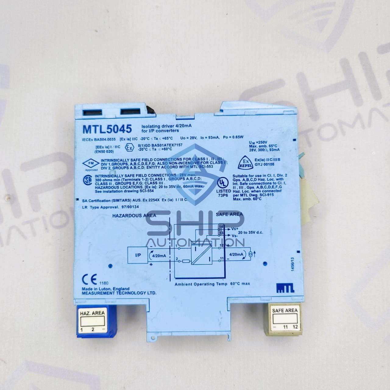 MTL Instruments MTL5045 | Isolating Driver 4/20mA