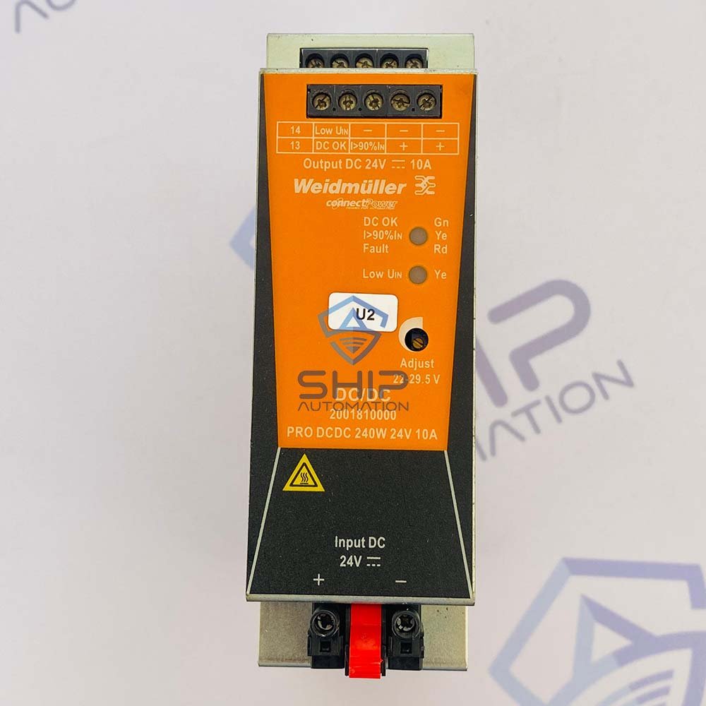 Weidmuller PRO DCDC 240W 24V 10A | Power Supply