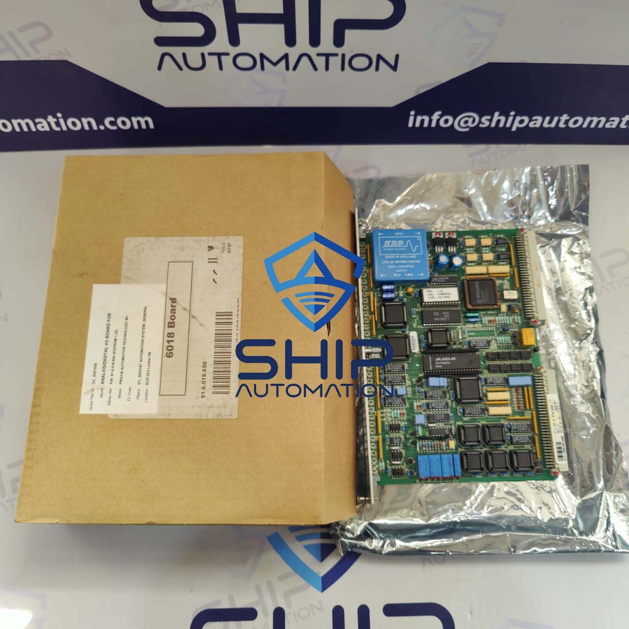 Praxis 91.6.018.600 | 32 Channel Analog / Digital I/O Board
