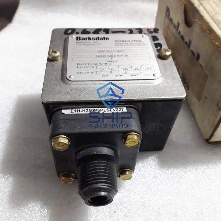 Barksdale E1H-H250P6PLSLVZ27 | Pressure Switch