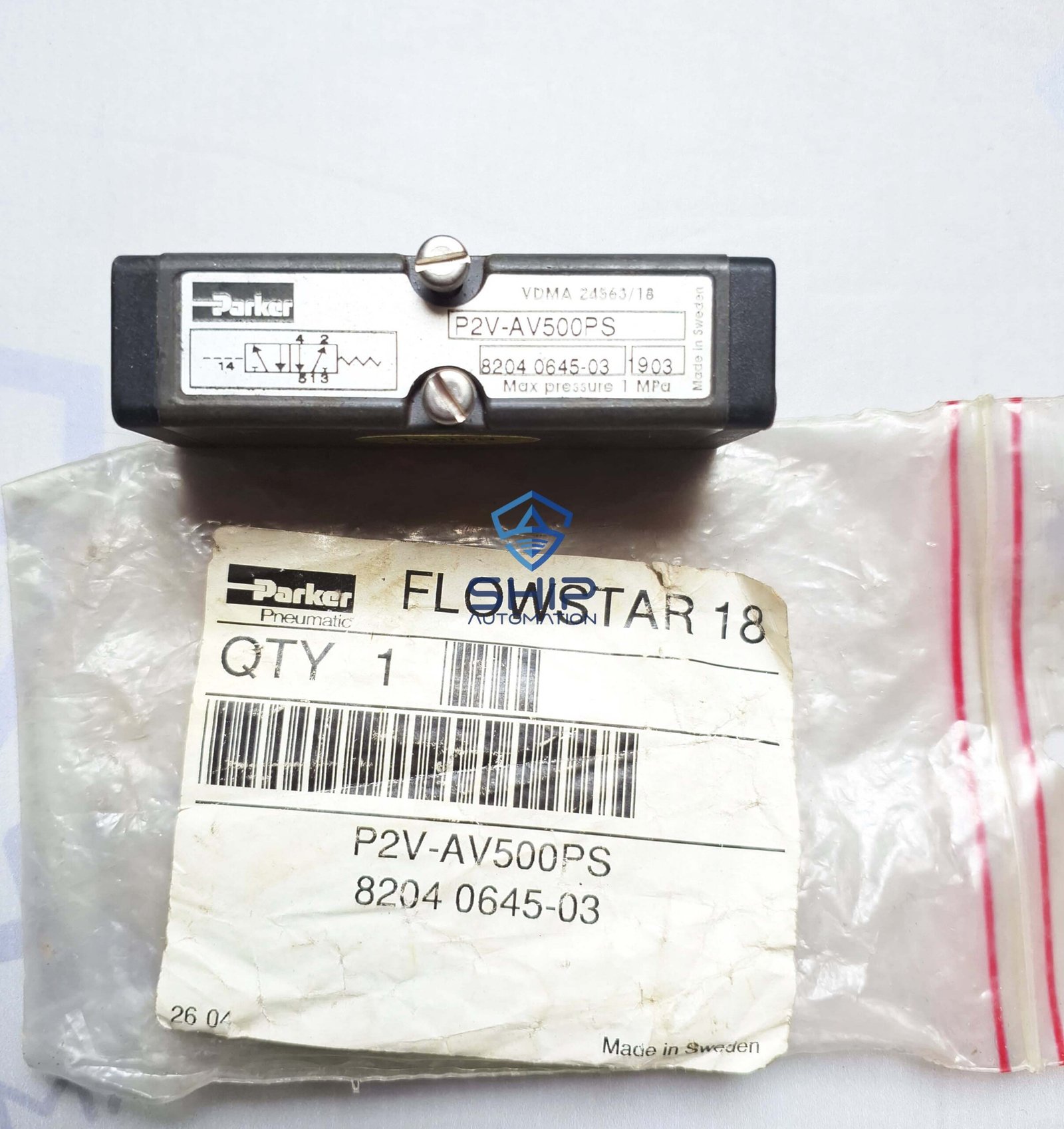 Parker P2V-AV500PS | Pneumatic Valves