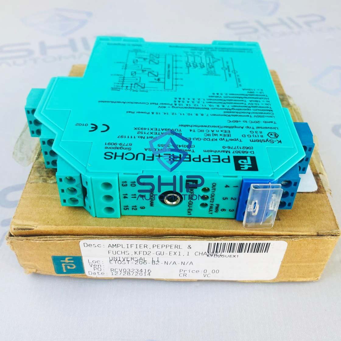 Pepperl+Fuchs KFD2-GU-EX1 | Temperature Trip Amplifier (111197)