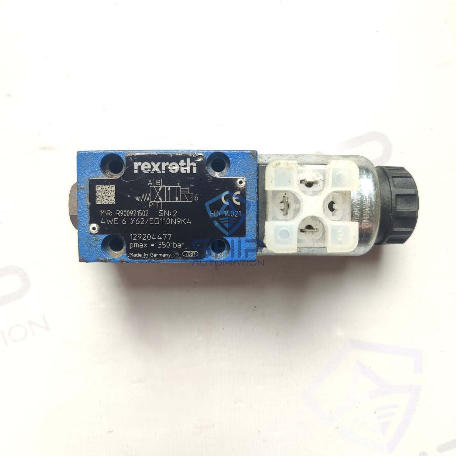 Rexroth 4 WE 6 Y62/EG110N9K4 | Direction Control Valve (R900921502)