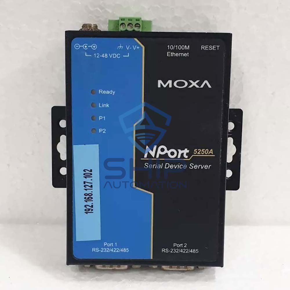 Moxa NPORT 5250A | Serial To Ethernet Device Server