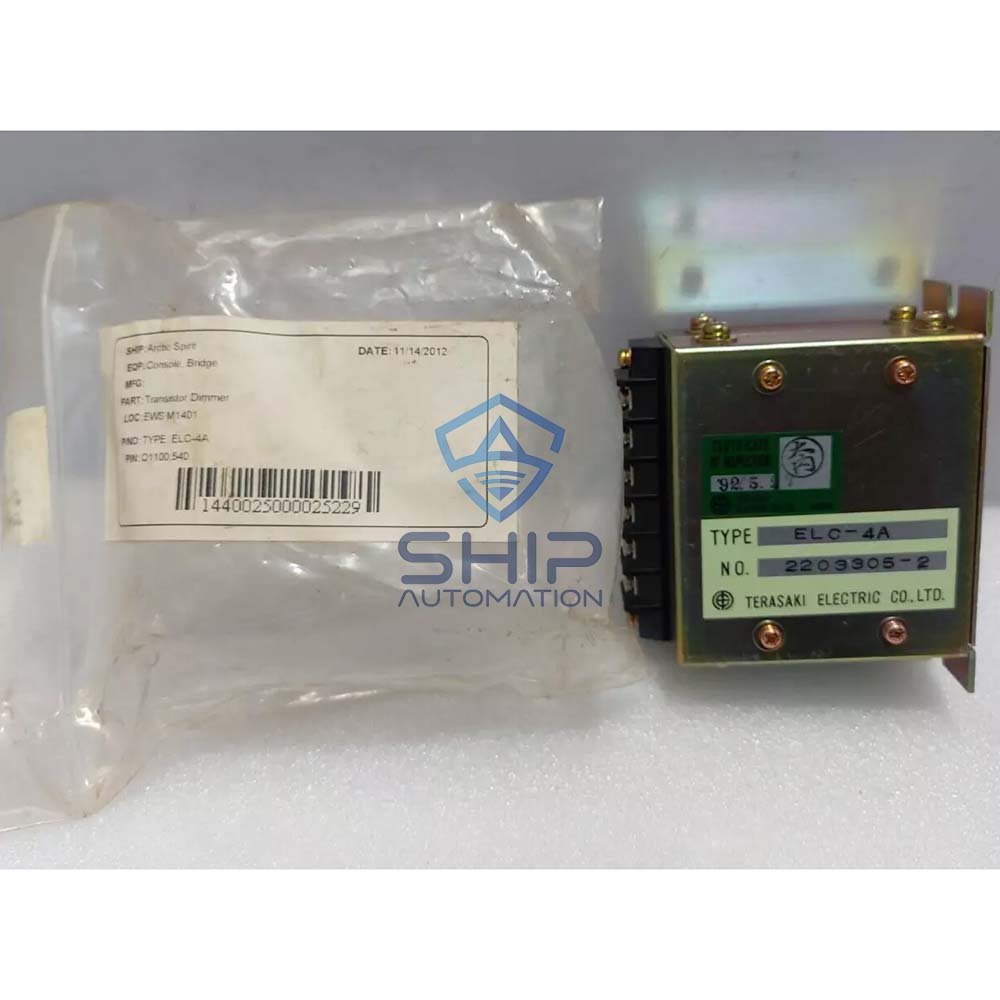 Terasaki ELC-4A | Console Bridge Transistor Dimmer Unit (2203305-2)