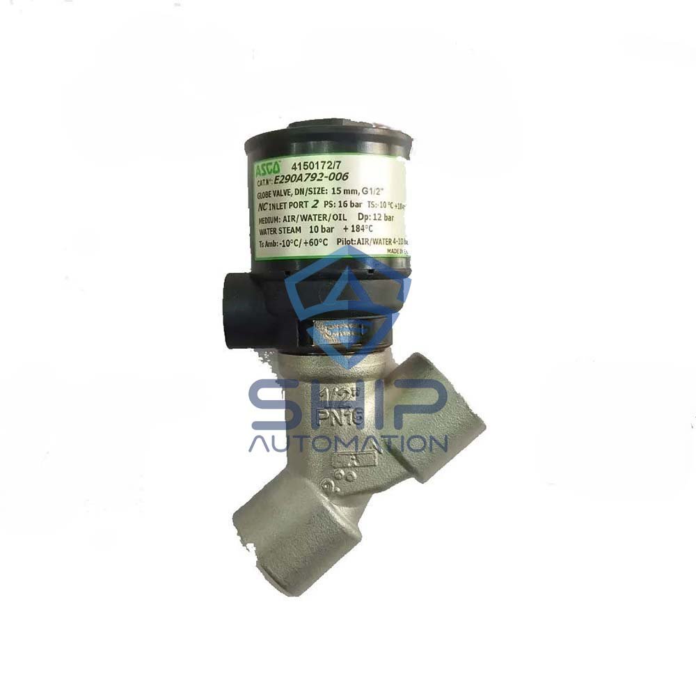 Asco E290A792-006 | Globe Valve