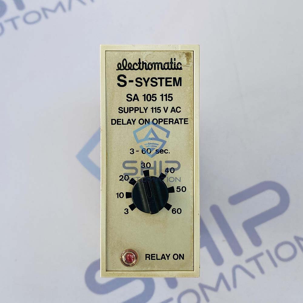 Electromatic SA 105 115 | Delay On Operate Relay