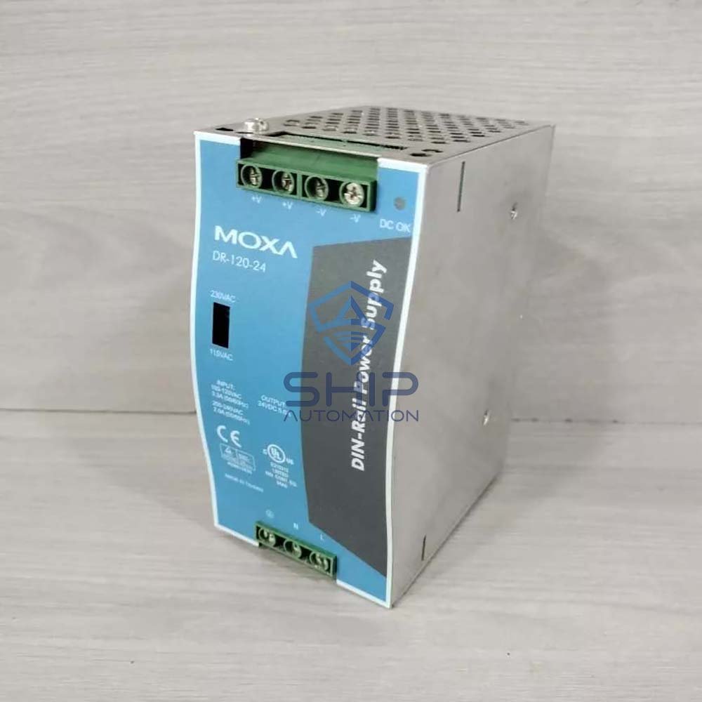 Moxa DR-120-24 | Din-Rail Power Supply