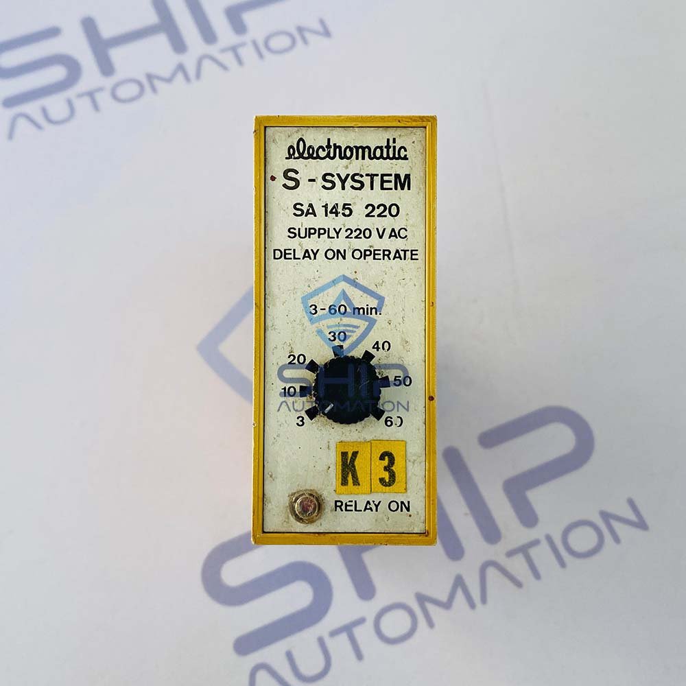 Electromatic SA 145 220 | Delay On Operate Relay