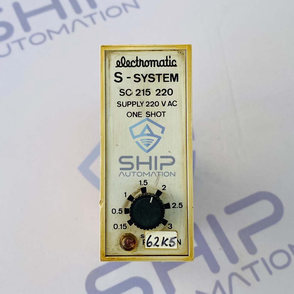 Electromatic SC 215 220 | Time Delay Relay