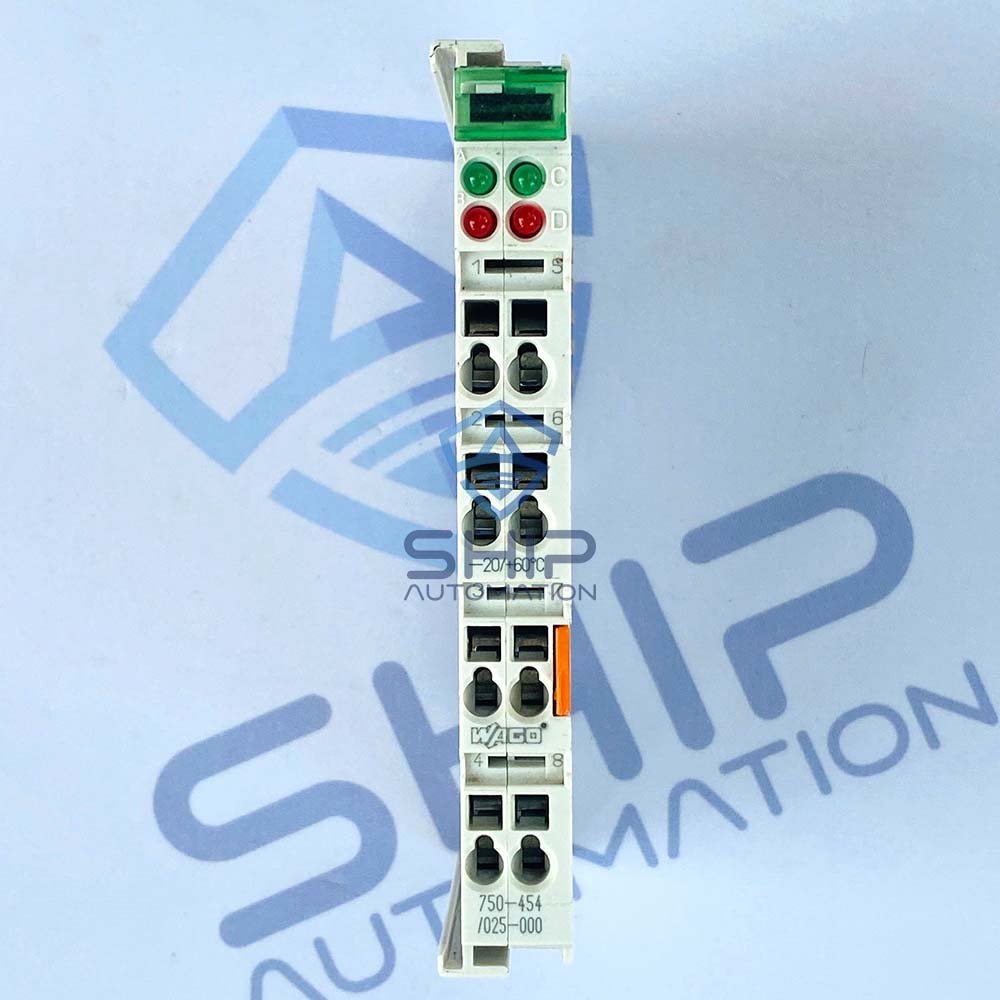 Wago 750-454/025-000 | 2-Channel Analog Input Module