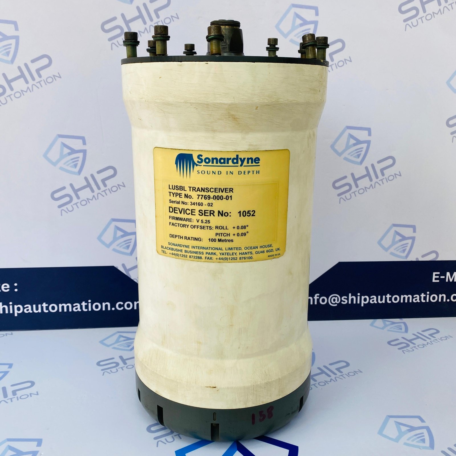 Sonardyne 7769-000-01 | LUSBL Transceiver