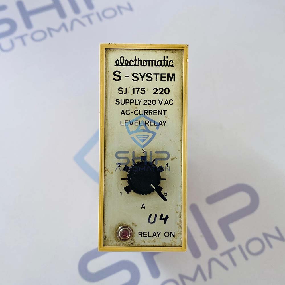 Electromatic SJ 175 220 | AC Current Level Relay
