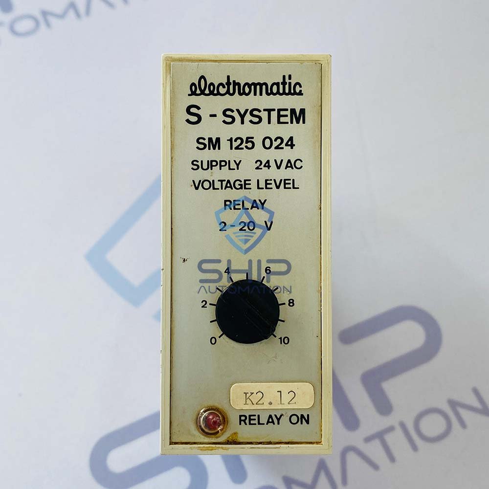 Electromatic SM 125 024 | Voltage Level Relay
