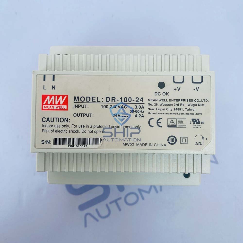 Mean Well DR-100-24 | Power Supply