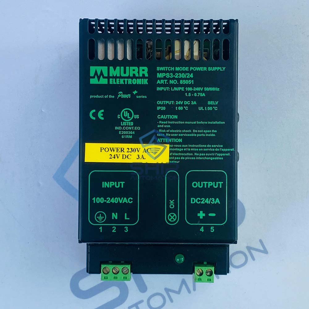 Murr Elektronik MPS3-230/24 | Switch Mode Power Supply (85051)