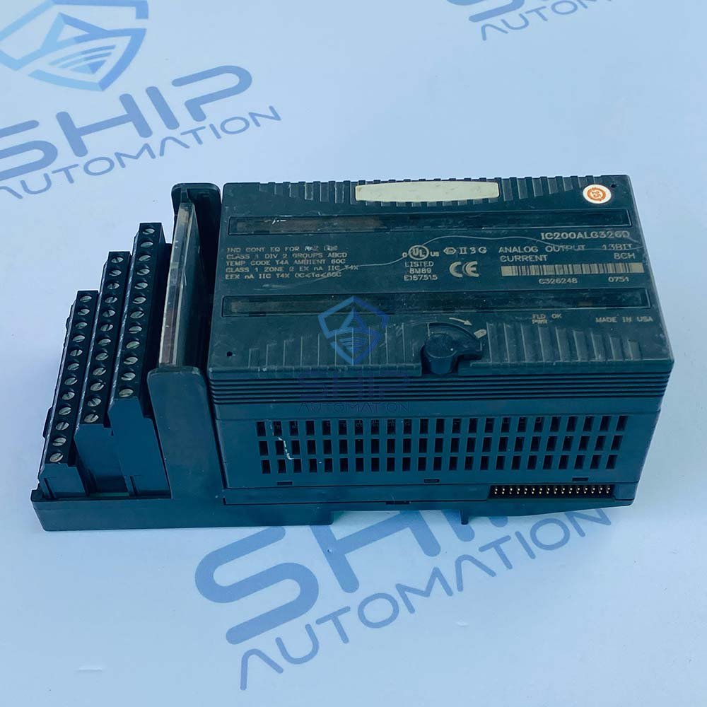 GE Fanuc IC200ALG326D | Analog Input
