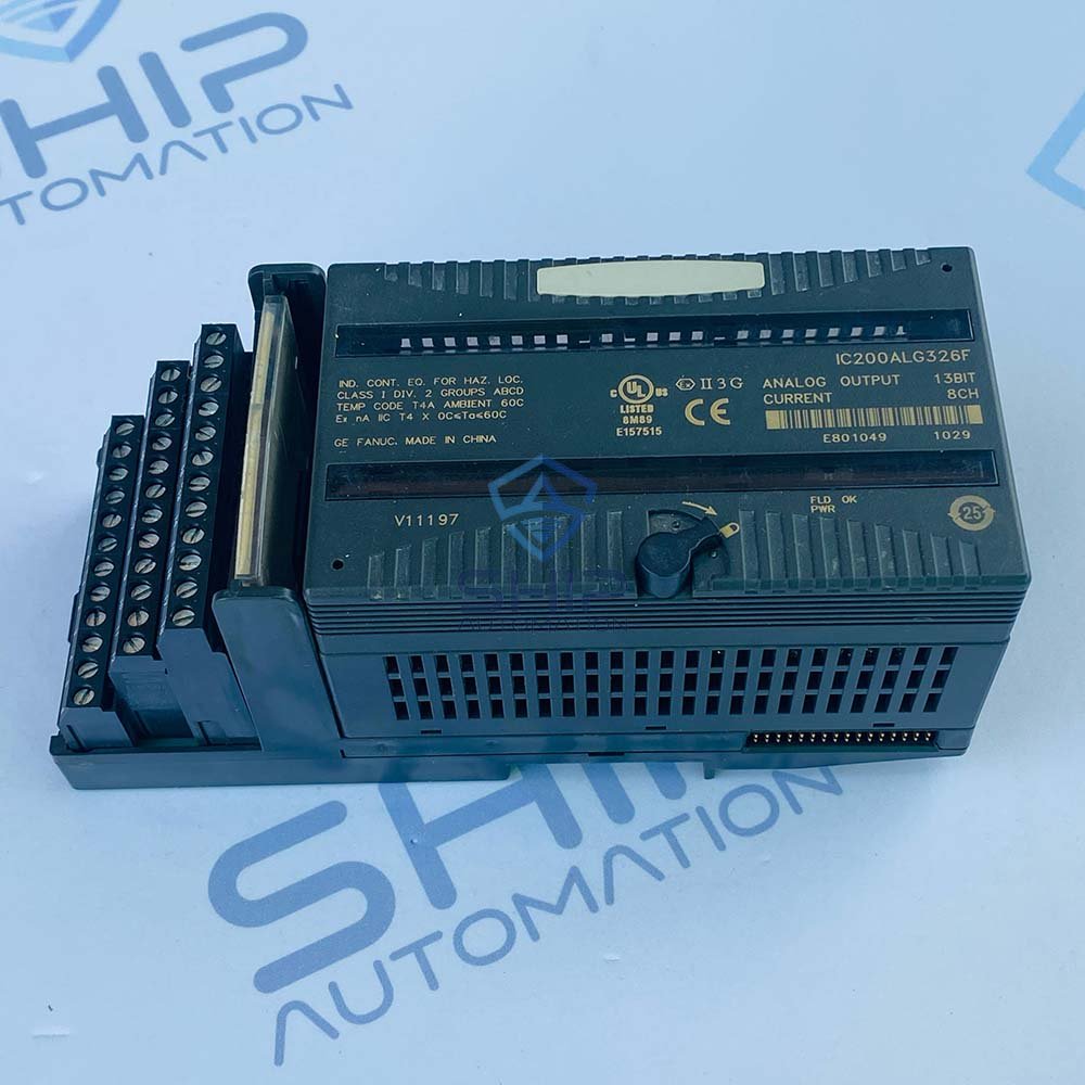 GE Fanuc IC200ALG326F | Analog Input
